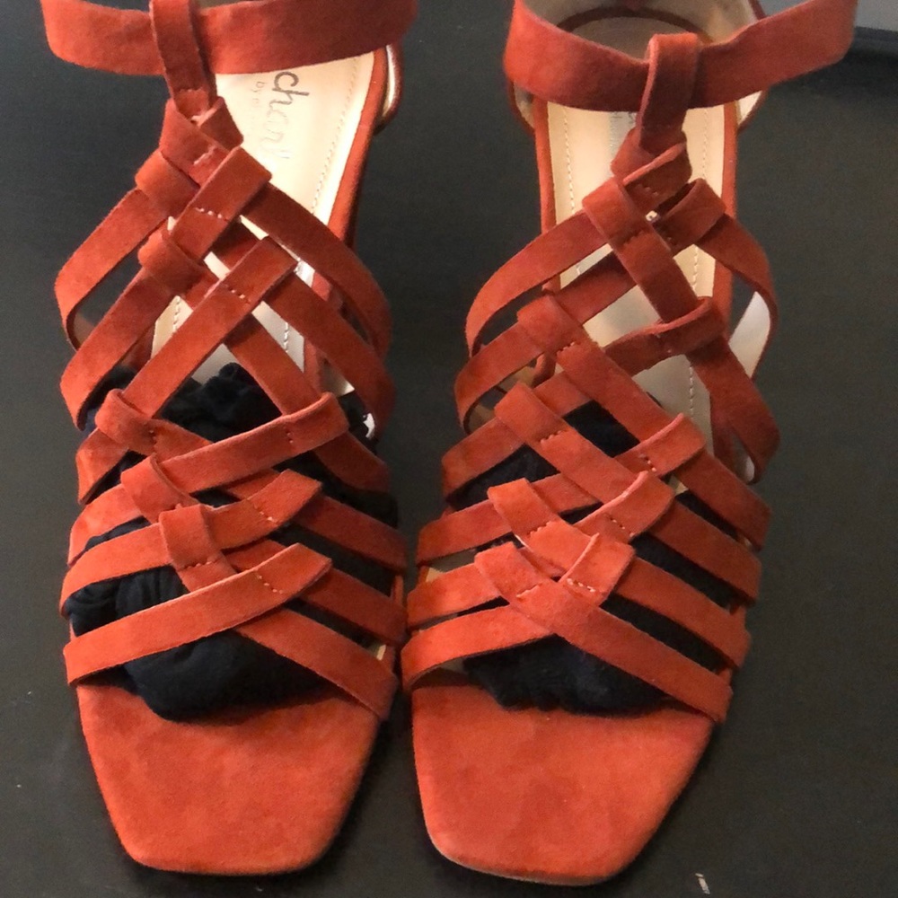 Gorgeous Rust Color Heels - Picture 2 of 7